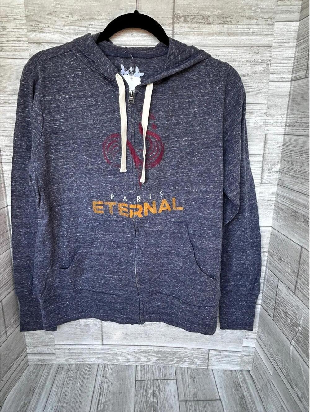 Paris Eternal Full Zip Hoodie by Touch Alyssa Milano Size XL Women’s Overwatch